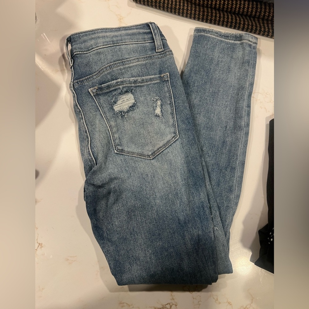 Vervet Distressed Skinny Jeans